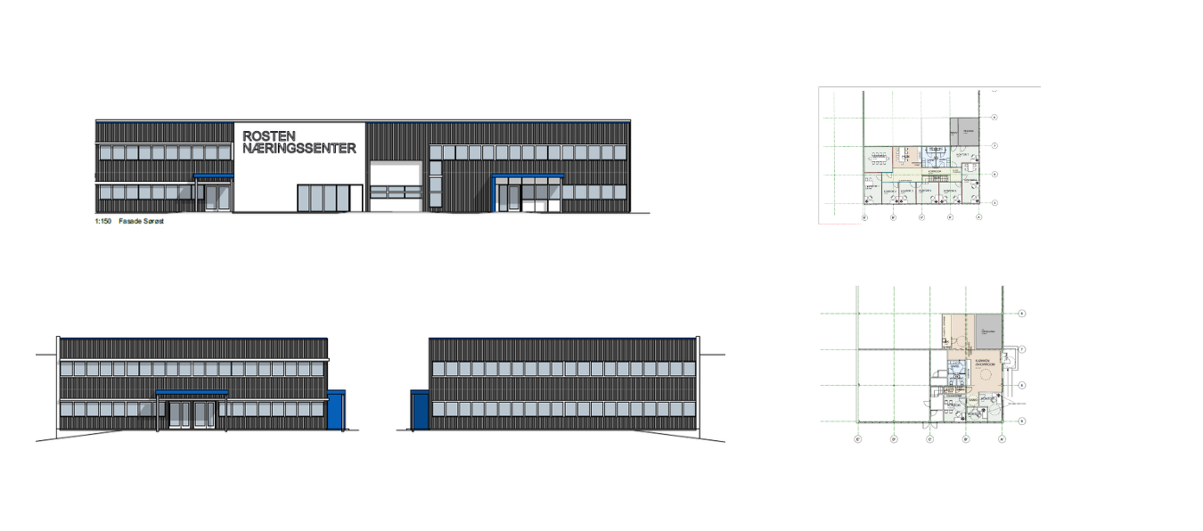 Vestre Rosten 102 - næringsbygg 